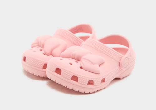 Classic Velvet Bow Clog Infant
