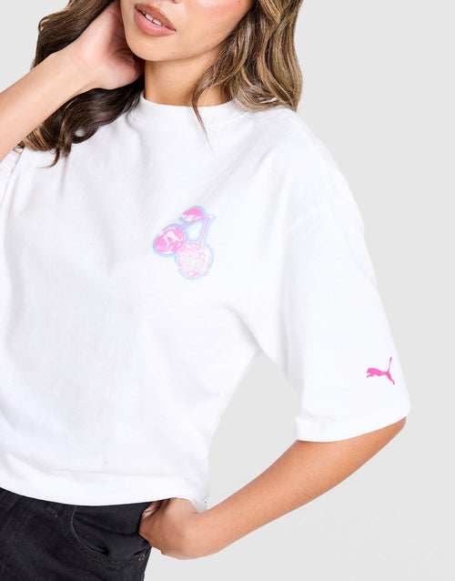 Hoops Cherry Graphic T-Shirt