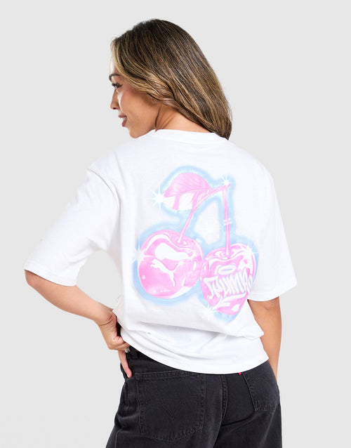 Hoops Cherry Graphic T-Shirt