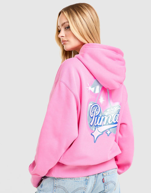 Hoops Cherry Graphic Hoodie