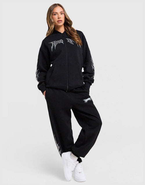 Quartz Diamante Oversized Joggers