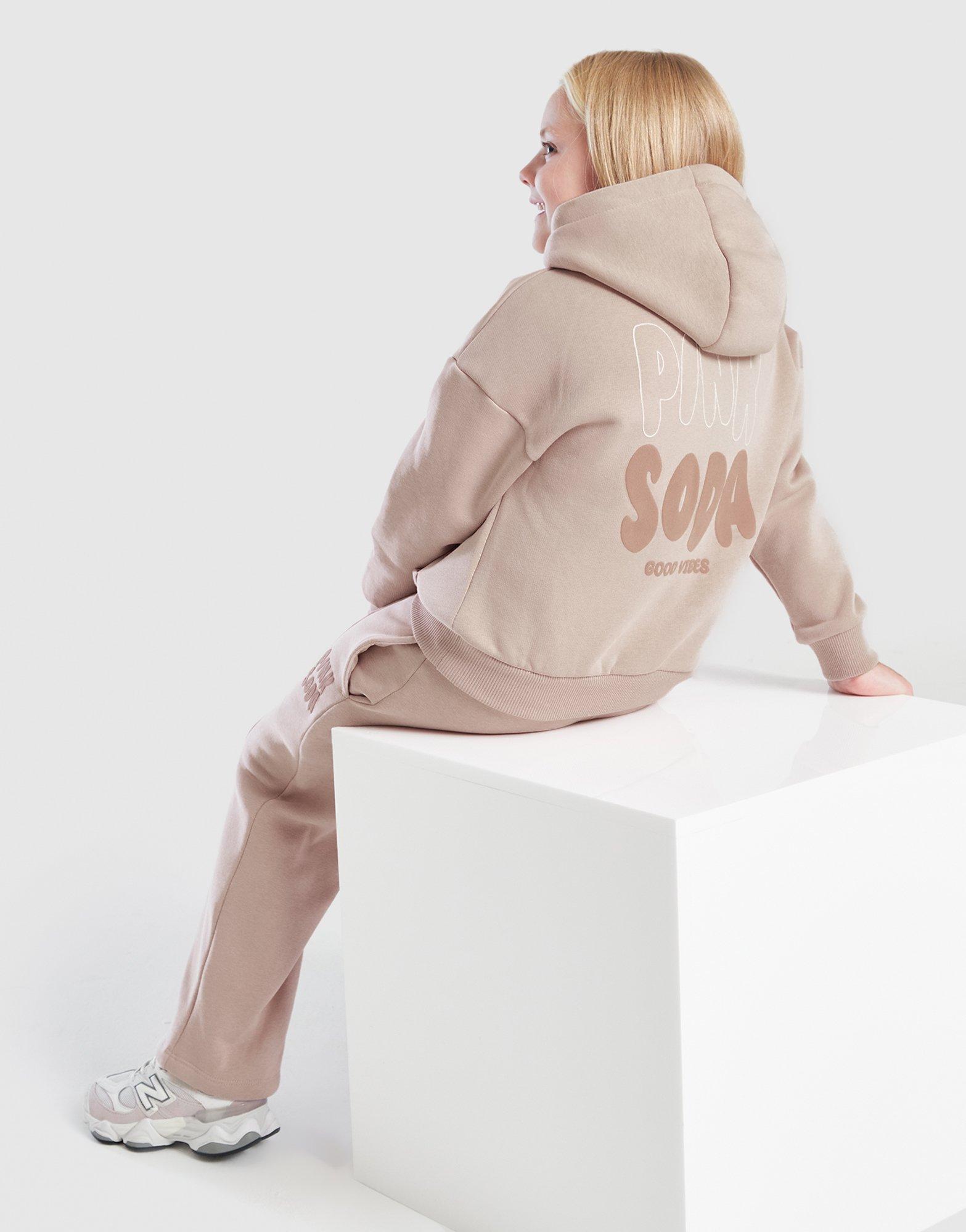 Girls' Mix Hoodie Tracksuit Children