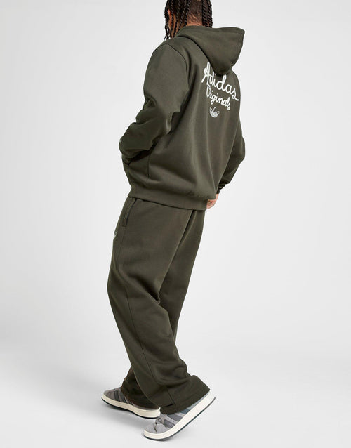 Chain Stitch Open Hem Joggers