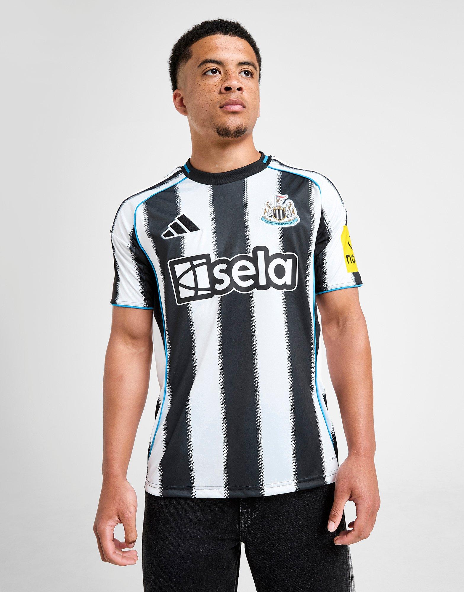 Black adidas Newcastle United FC 2025/26 Bruno G #39 Home Shirt