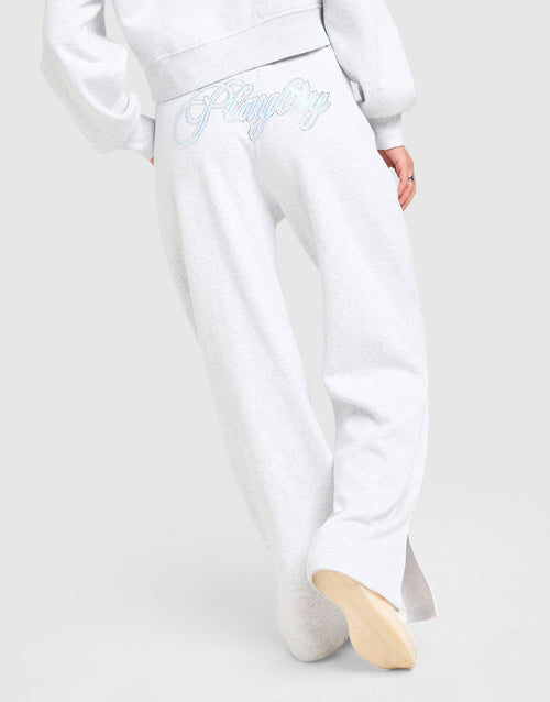 Diamante Wide Leg Joggers