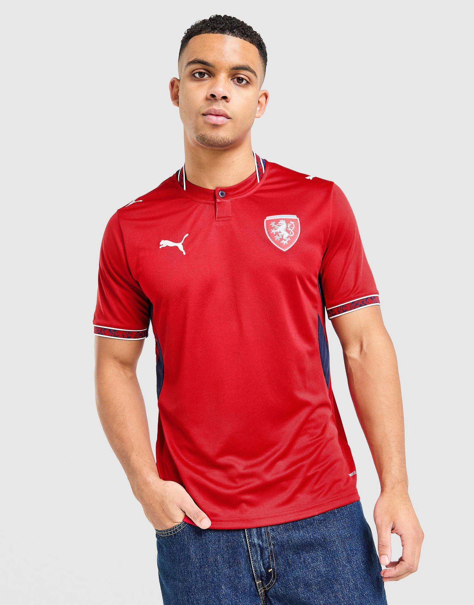 PUMA レッドシャツ XL Red Puma Czechia 2026 Home Shirt - JD Sports Singapore