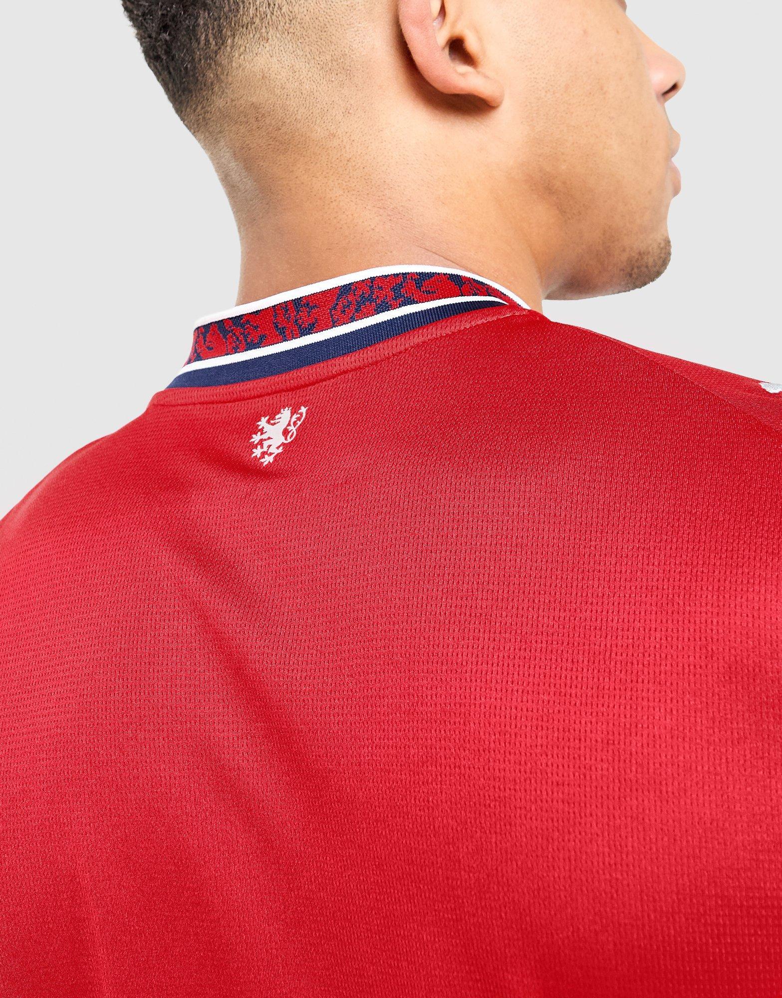Red Puma Czechia 2026 Home Shirt - JD Sports Singapore