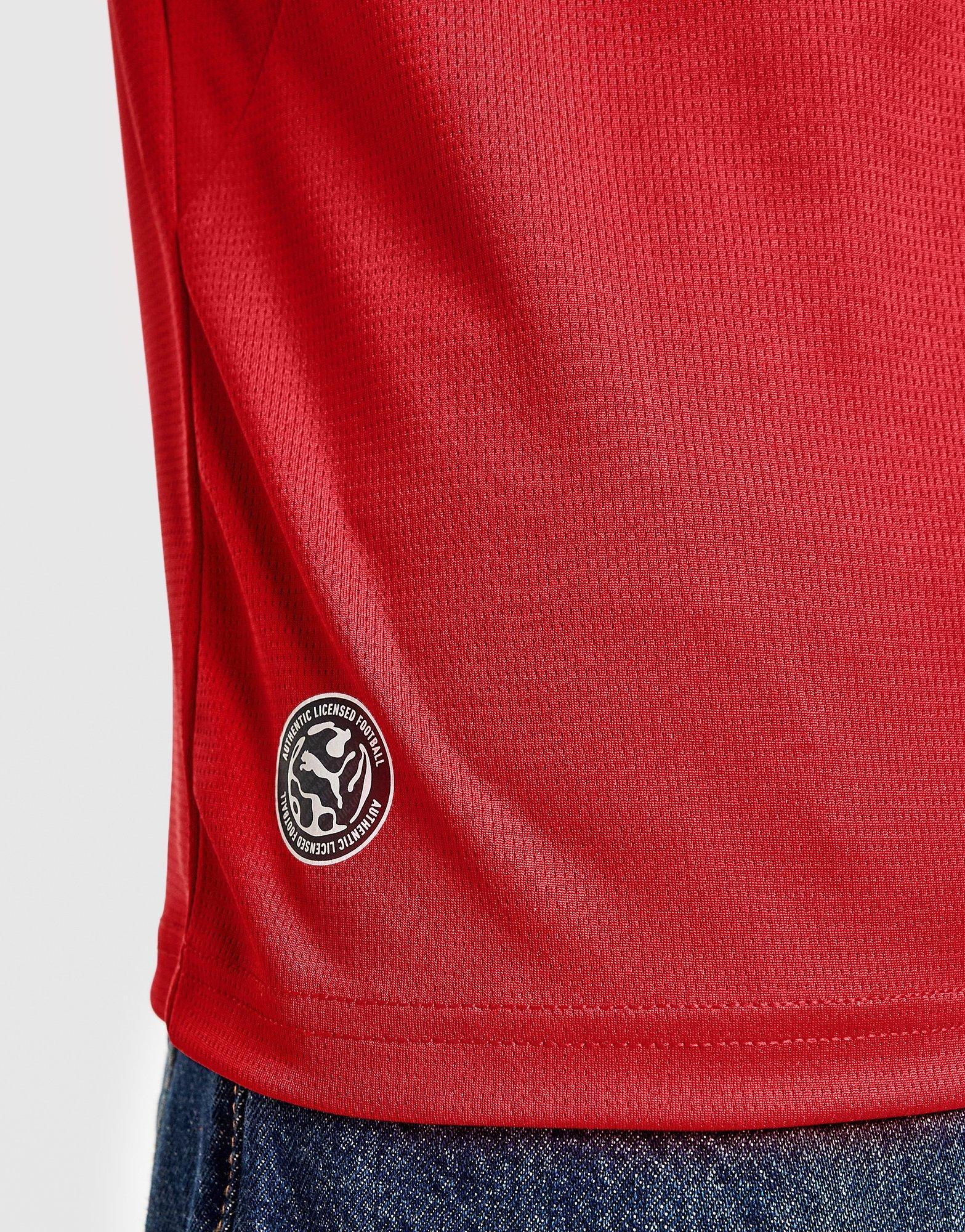 Red Puma Czechia 2026 Home Shirt - JD Sports Singapore