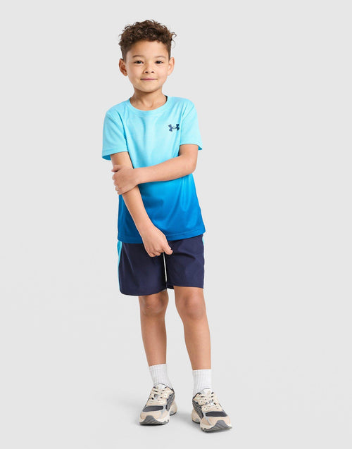 Fade T-Shirt/Woven Shorts Set Children