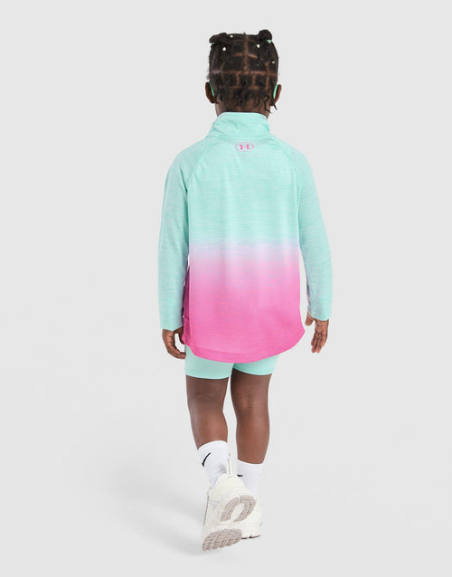 Girls' Fade 1/4 Zip/Shorts Set Children