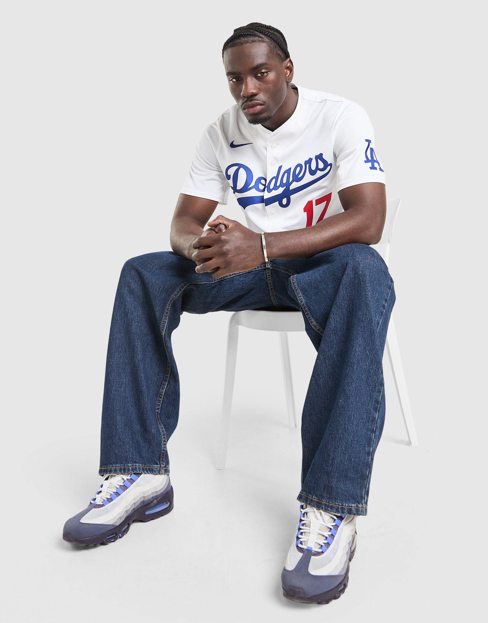 MLB LA Dodgers Ohtani #17 Home Jersey