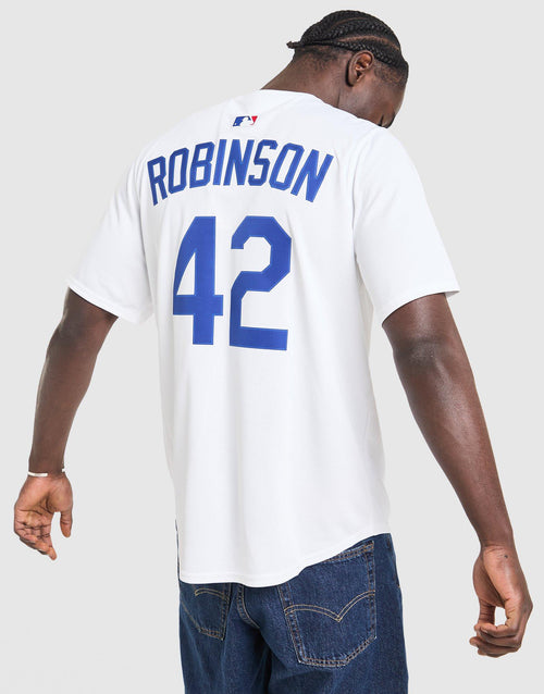 MLB LA Dodgers Robinson #42 Home Jersey