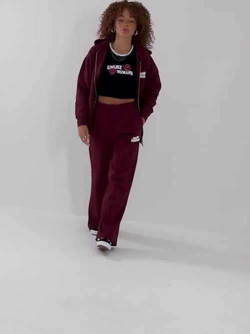Bubble Wide Leg Joggers
