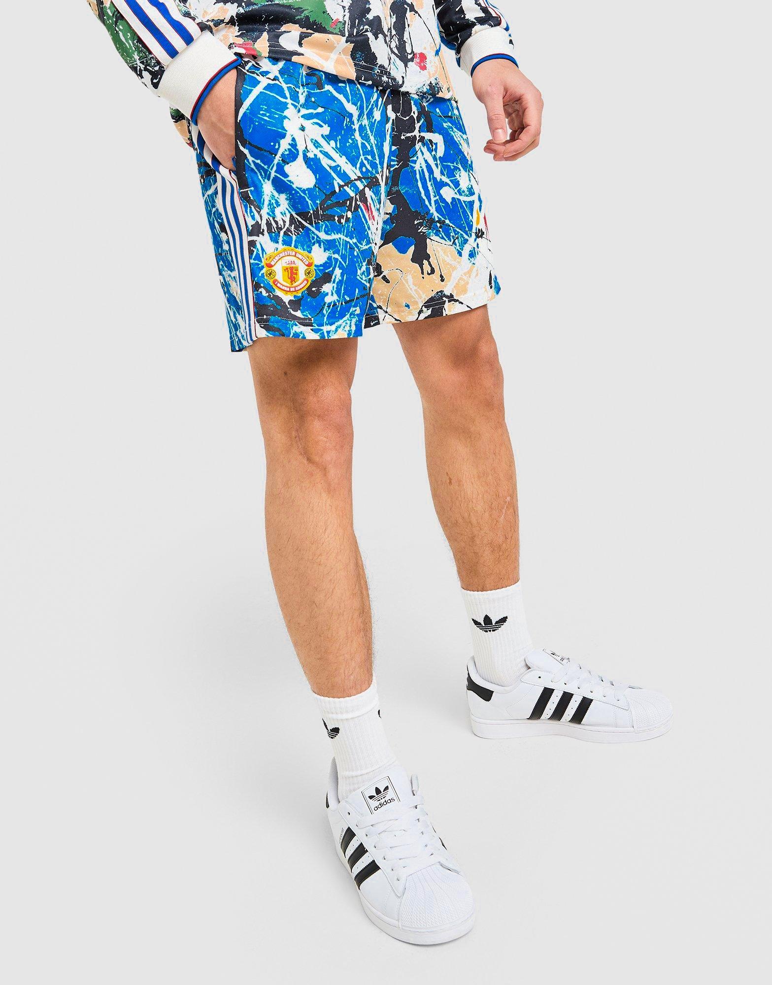 Multi adidas Manchester United FC x The Stone Roses Shorts - JD