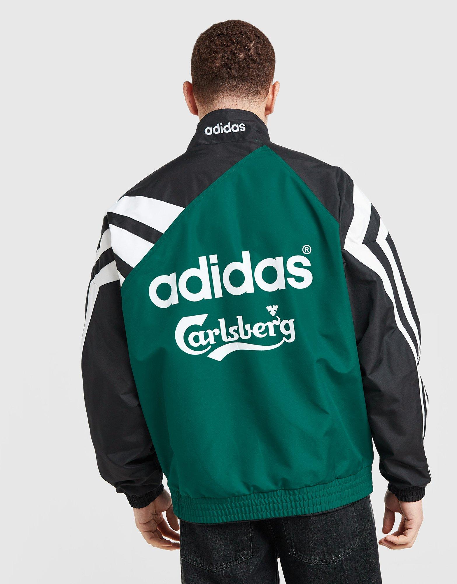 Green adidas Liverpool FC 95/96 Away Track Top - JD Sports Singapore