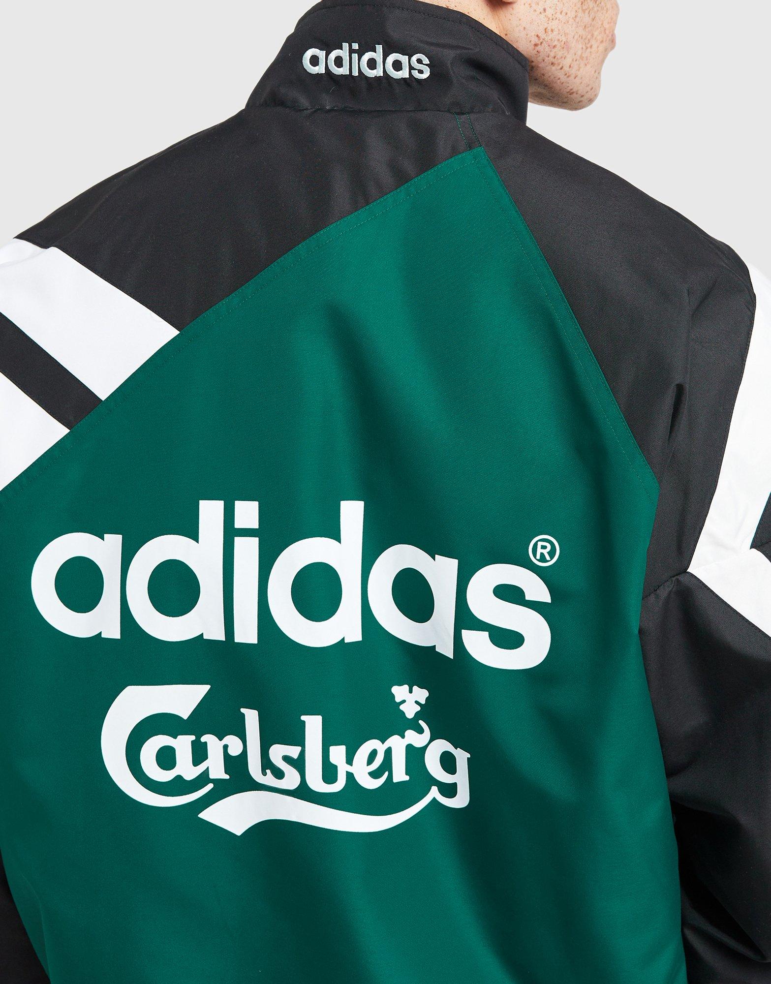 Green adidas Liverpool FC 95/96 Away Track Top - JD Sports Singapore