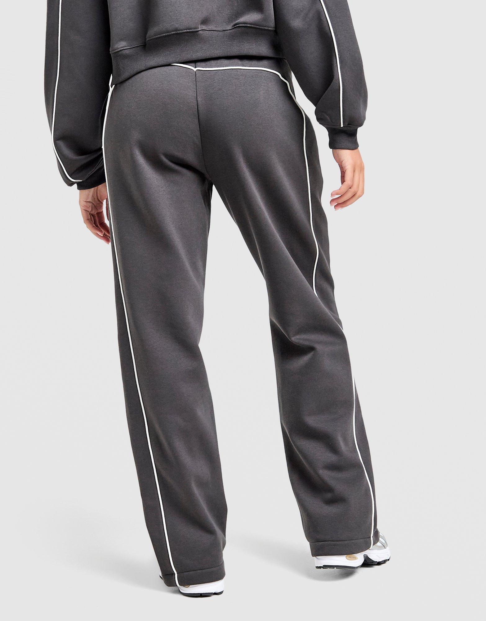 Black New Balance Pipe Wide Leg Joggers - JD Sports Singapore