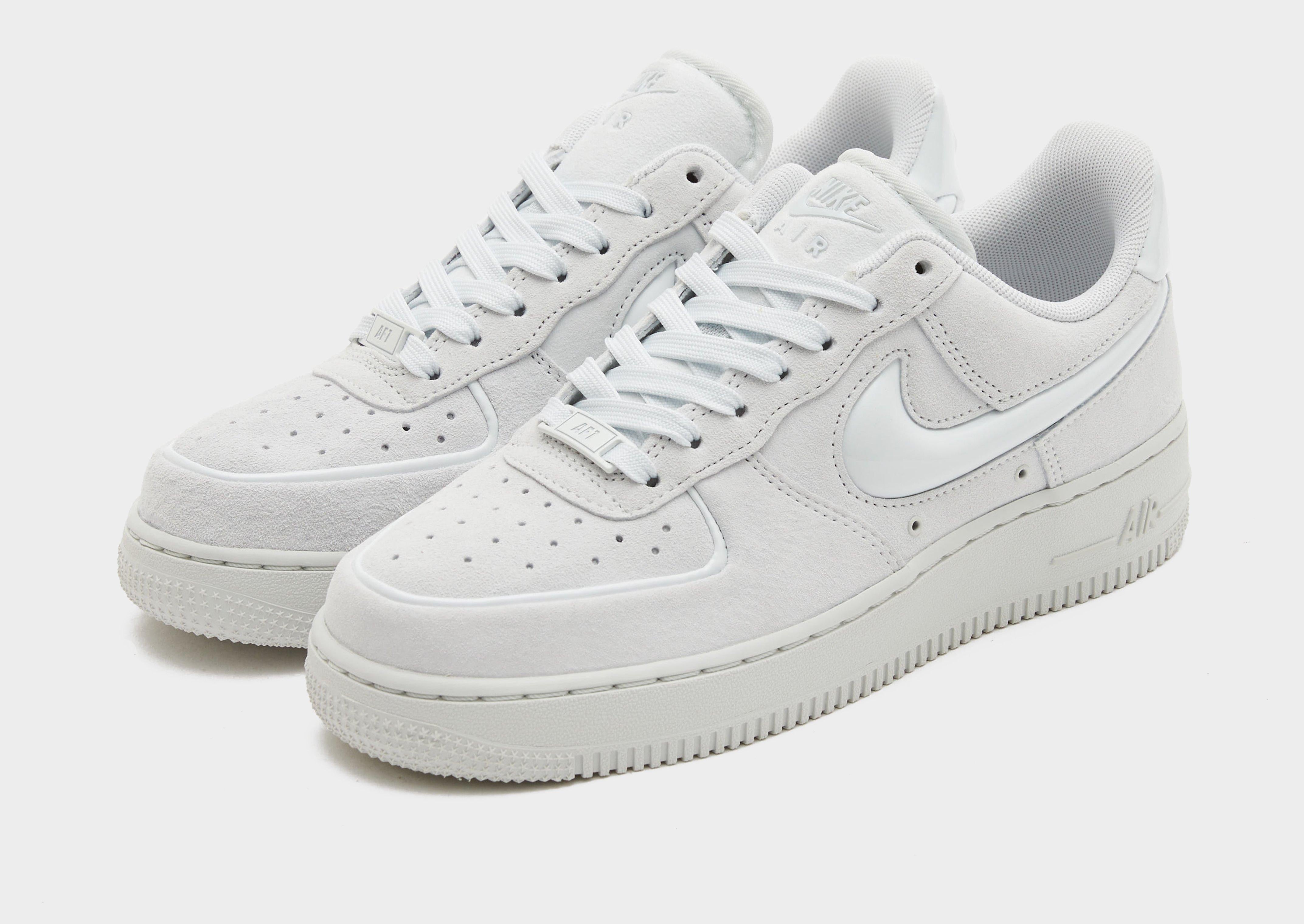 White Nike Air Force 1 '07 Suede Women's - JD Sports Singapore