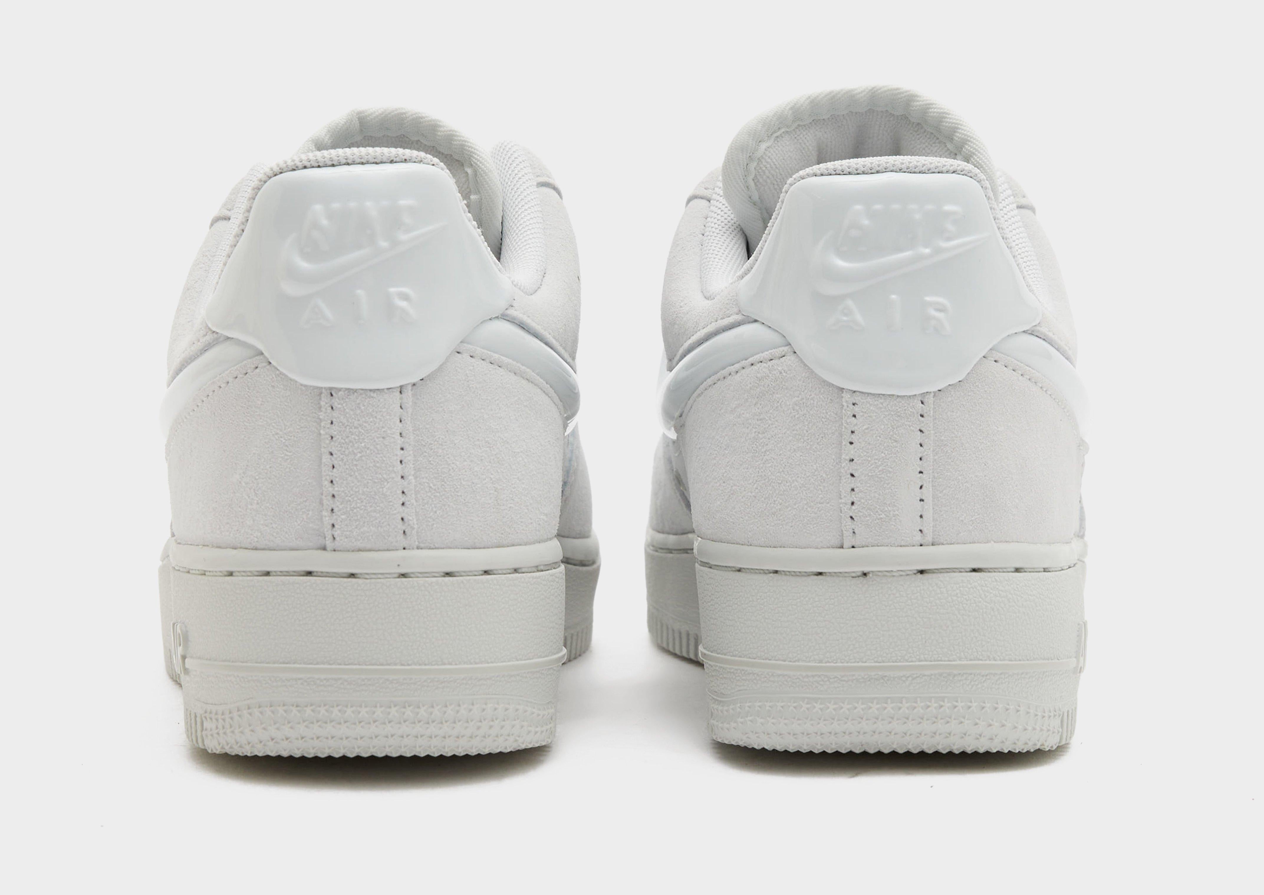 White Nike Air Force 1 '07 Suede Women's - JD Sports Singapore