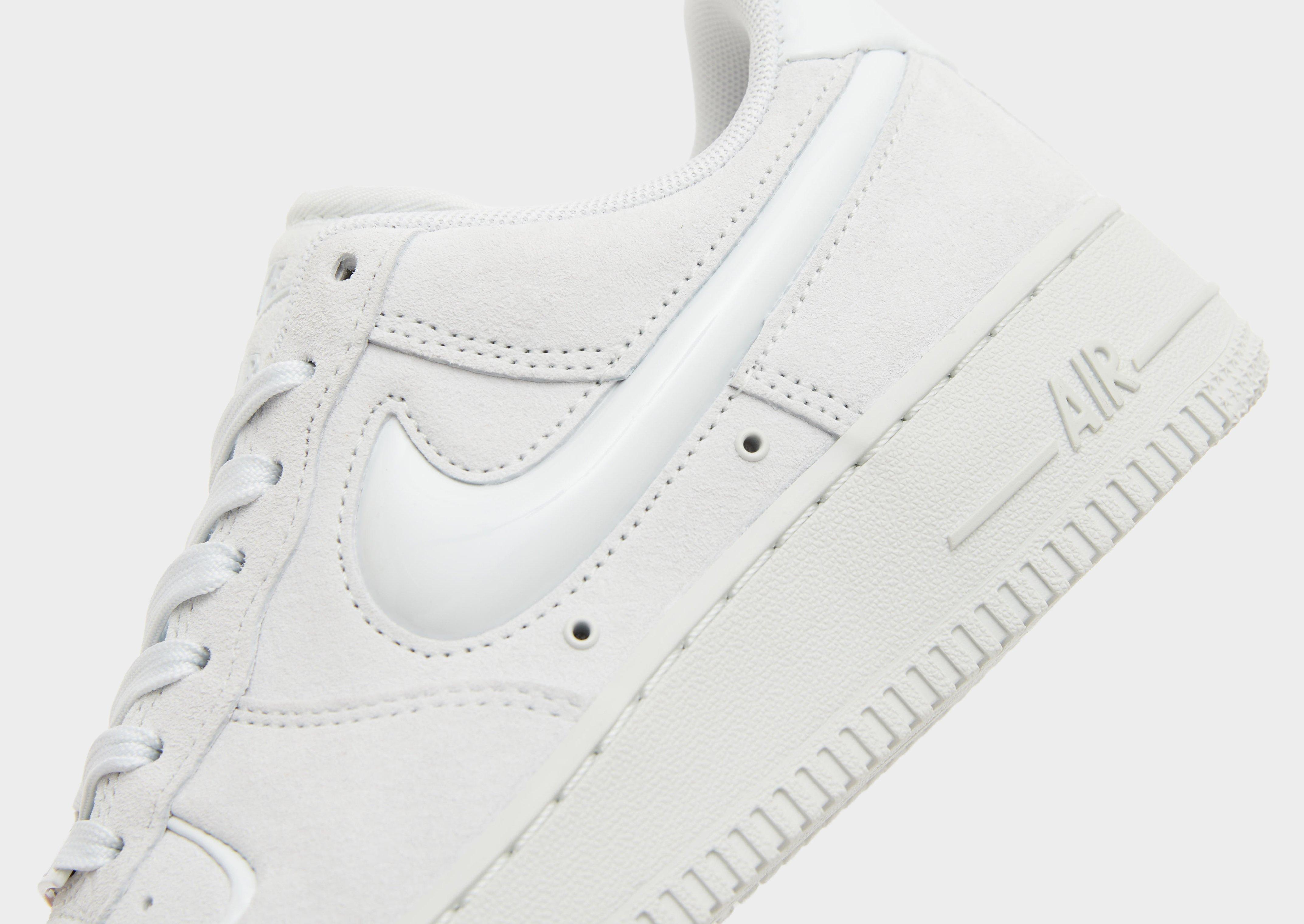 White Nike Air Force 1 '07 Suede Women's - JD Sports Singapore