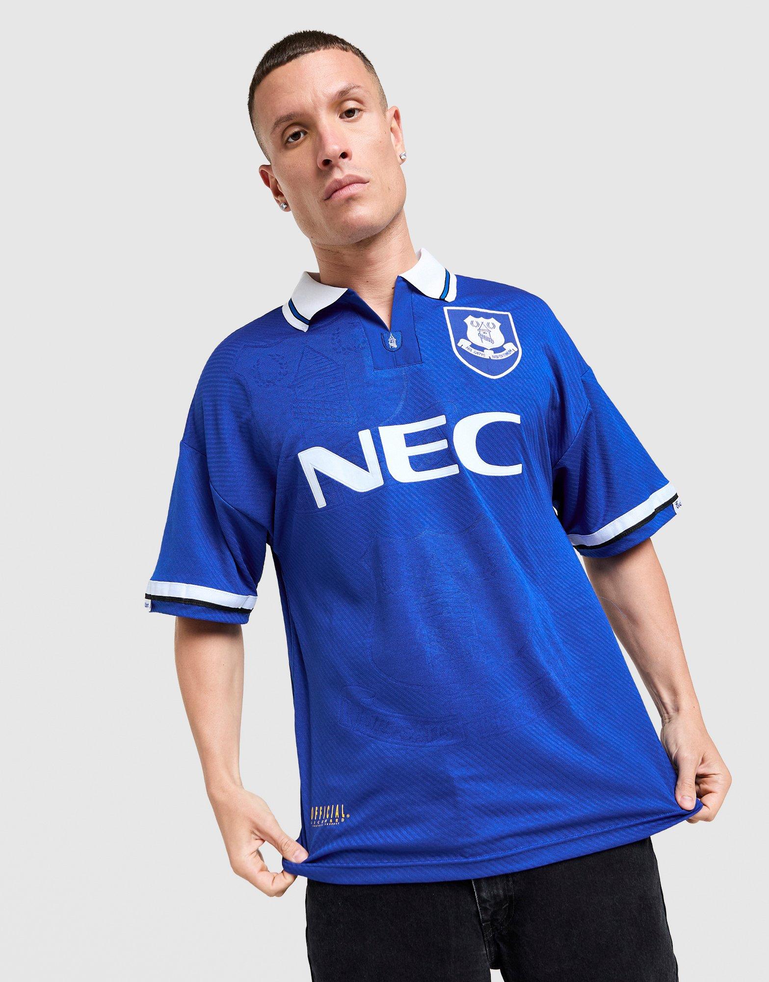 Everton 2013 Retro Everton Top Everton 1995 FA Cup Winners Shirt