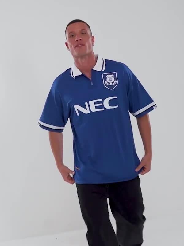 Blue Score Draw Everton FC '92 Retro Home Shirt - JD Sports Singapore