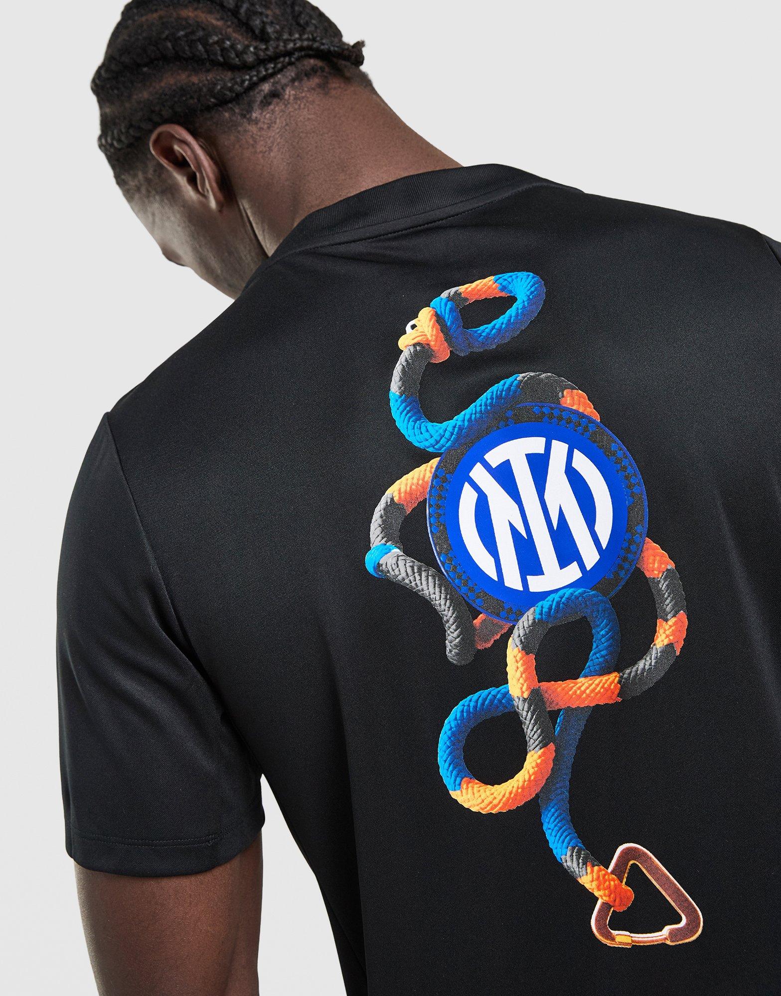ウェア Nike inter Milano ACG DIMARCO M Black Nike ACG Inter Milan Pre Match T-Shirt - JD Sports Singapore