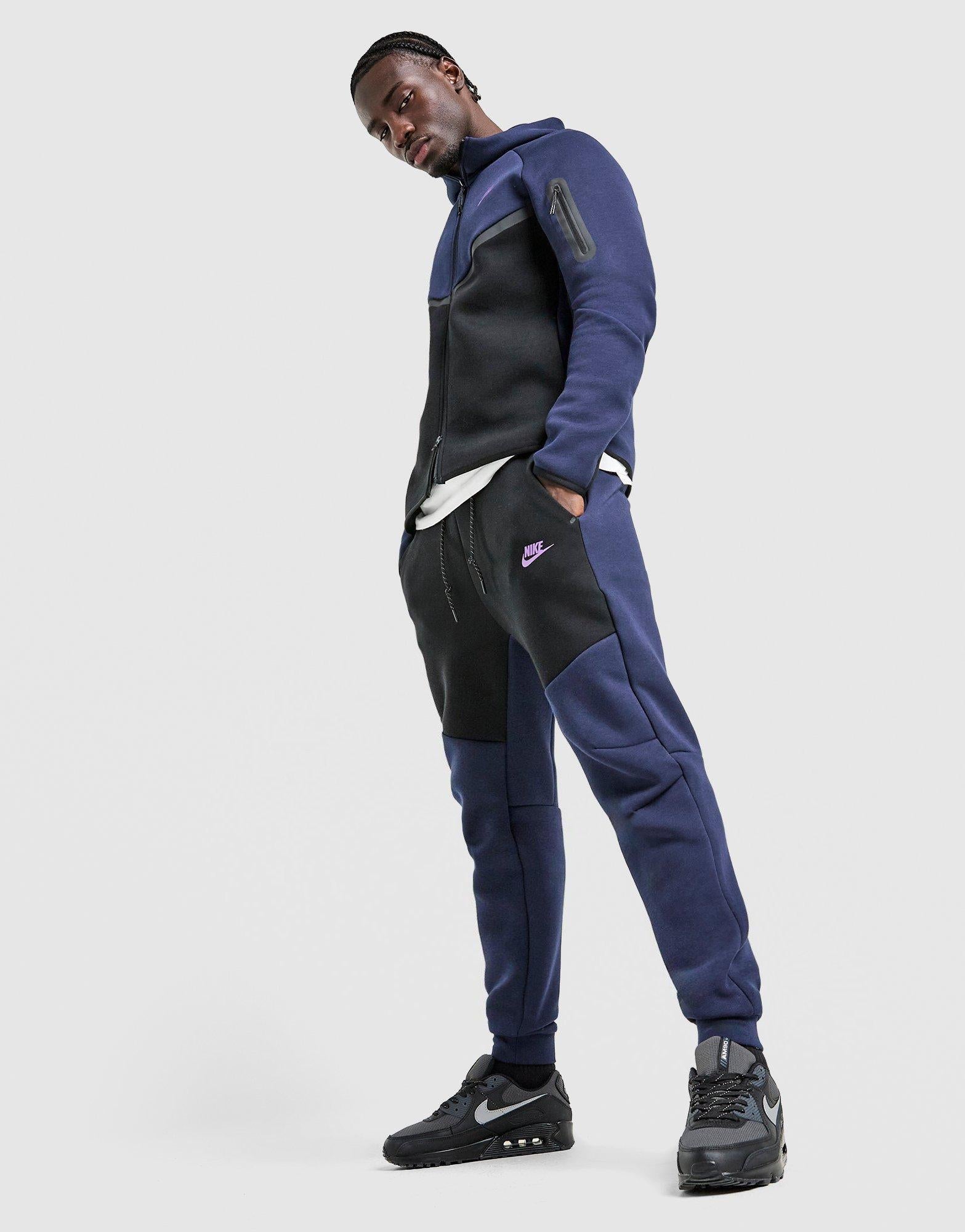 tech fleece navy joggers