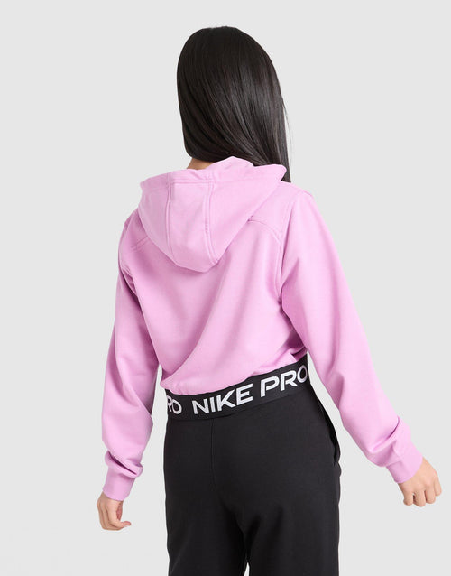 Girls' Pro Crop Full Zip Hoodie Junior