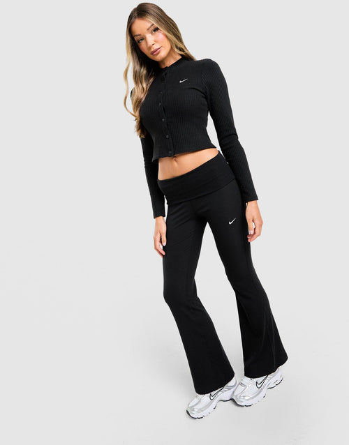 Chill Ribbed Flare Leggings