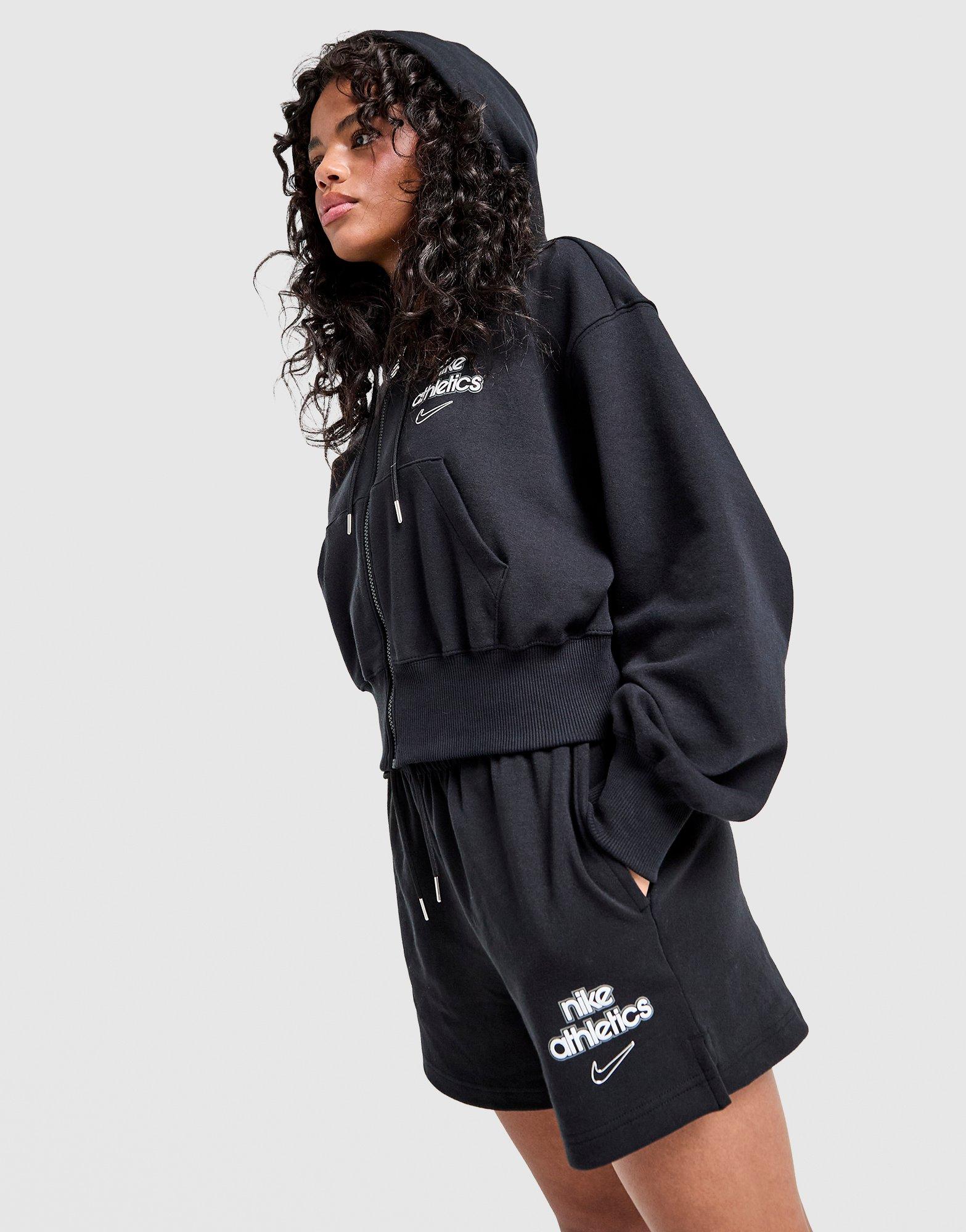 Graphic Swoosh Boyfriend Shorts