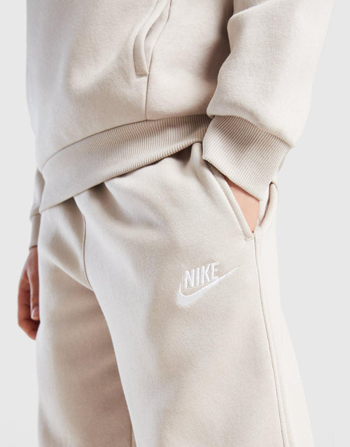 Club Fleece Open Hem Joggers Junior