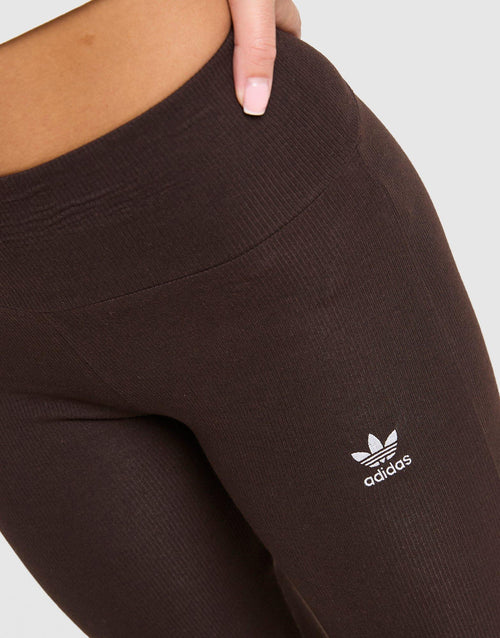 Essentials Rib Flared Joggers