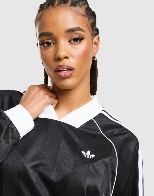 Long Sleeve Oversized Football Top