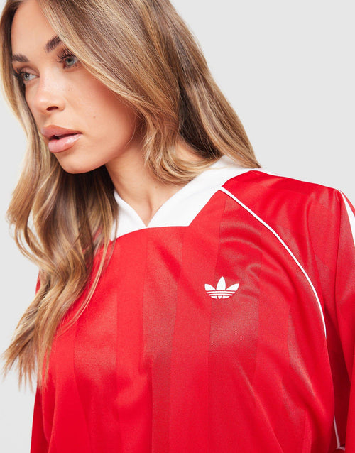 Long Sleeve Oversized Football Top