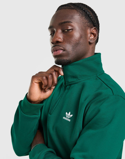 Trefoil Essentials 1/4 Zip Sweatshirt