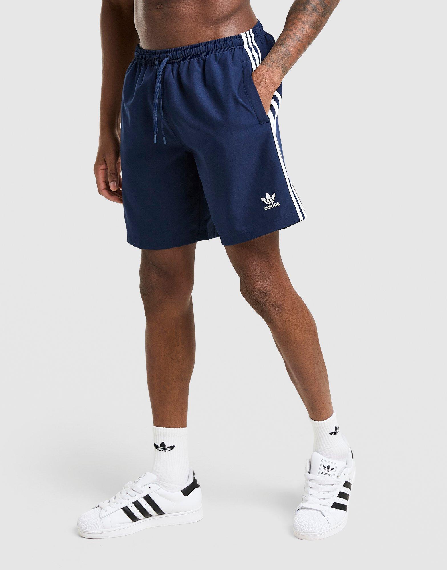 3-Stripes 8" Swim Shorts