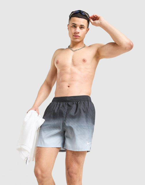 Fade All Over Print Swim Shorts