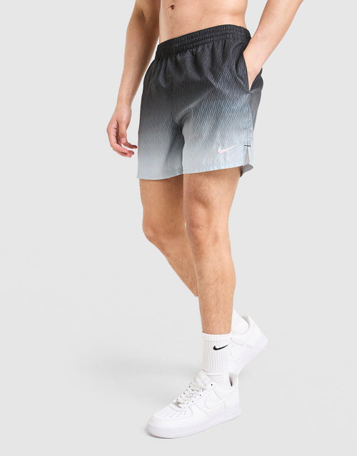Fade All Over Print Swim Shorts