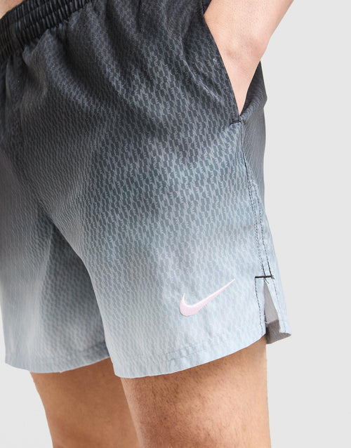 Fade All Over Print Swim Shorts