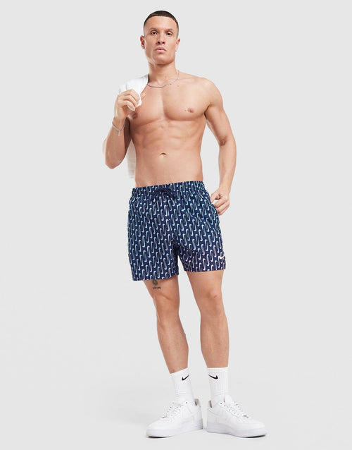 Swoosh Link Fade Swim Shorts