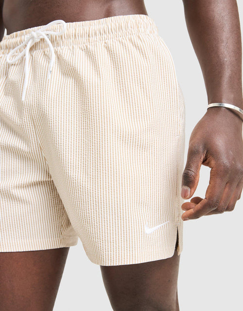 Seersucker 5" Swim Shorts