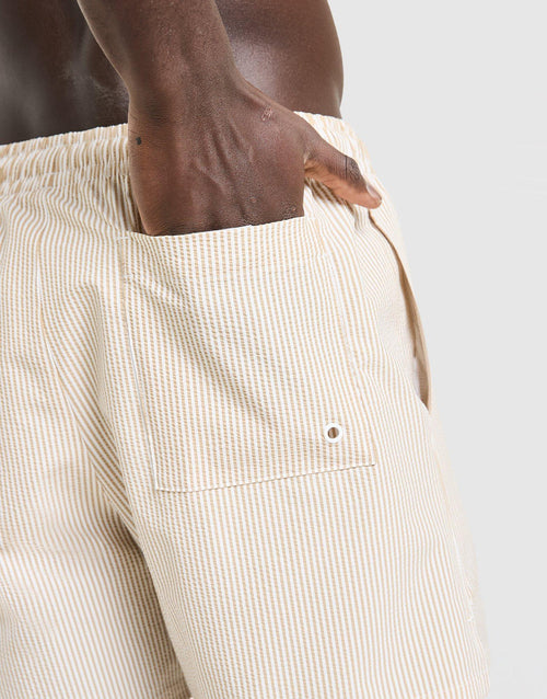 Seersucker 5" Swim Shorts