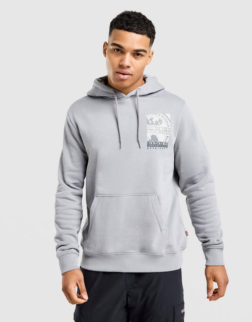 Back Graphic Overhead Hoodie