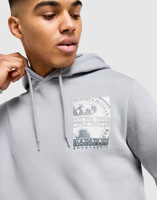 Back Graphic Overhead Hoodie