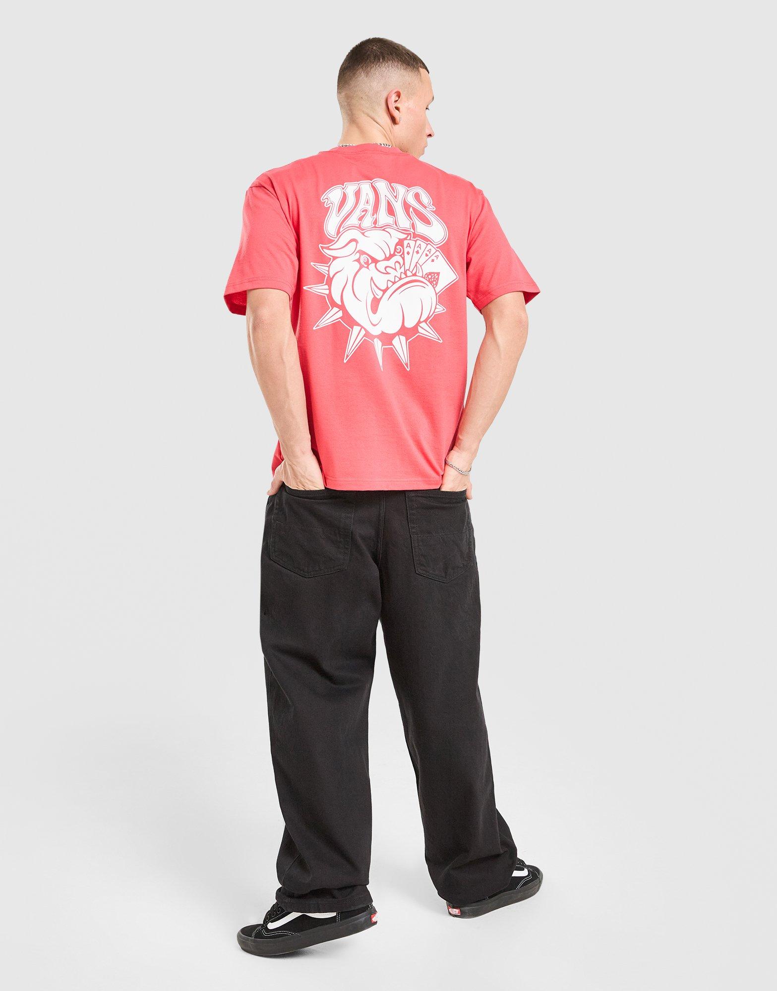 Red Vans Bully T-Shirt - JD Sports Singapore