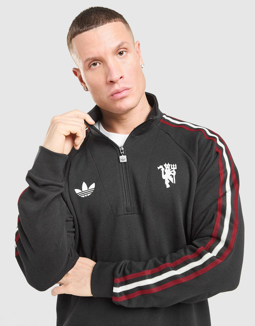 Manchester United FC OG 1/2 Zip Sweatshirt