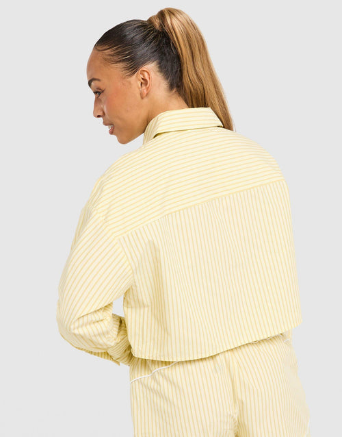 Striped Poplin Shirt