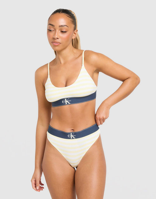 Stripe Bralette
