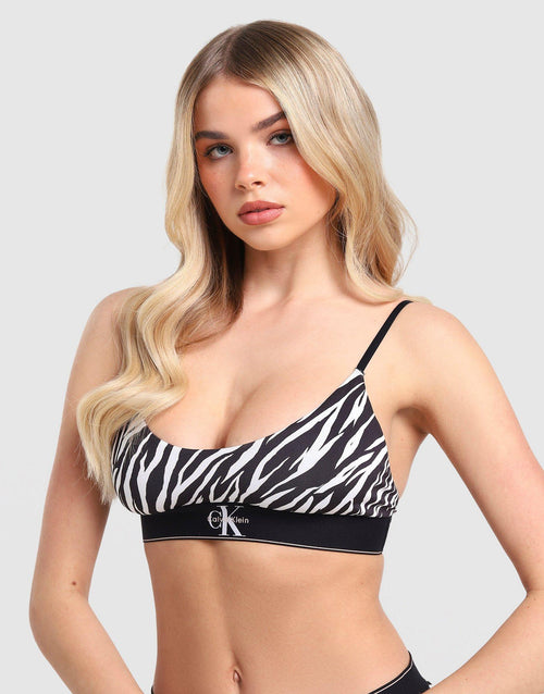 Zebra Print Bralette